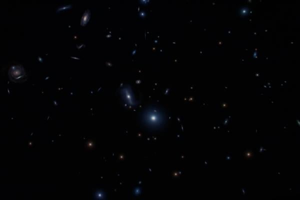 Field of Galaxies from SC State Museum Panetarium