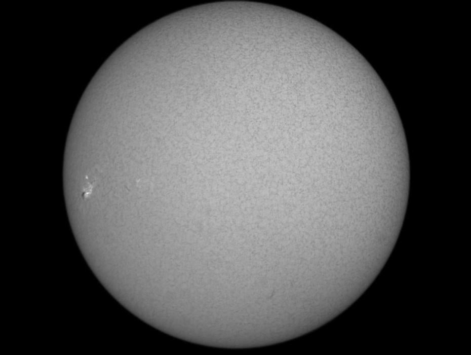 Image of the Moon taken from the SCSM observatory.