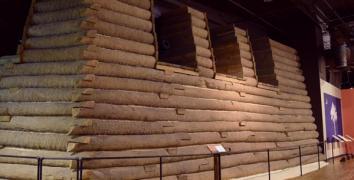 Fort Moultrie replica on display