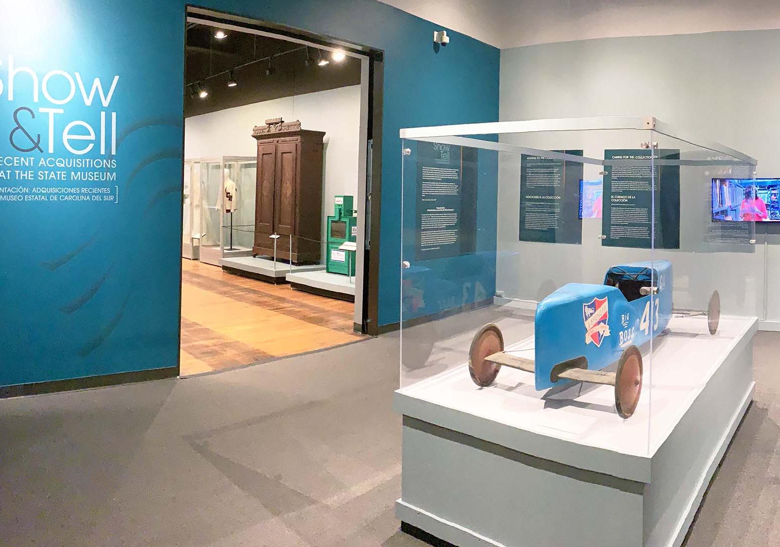 Show and Tell Exhibit Entrance