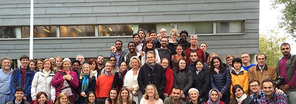 Group photo of the individuals at the workshop