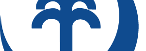 Logo with palmetto tree in crescent shape